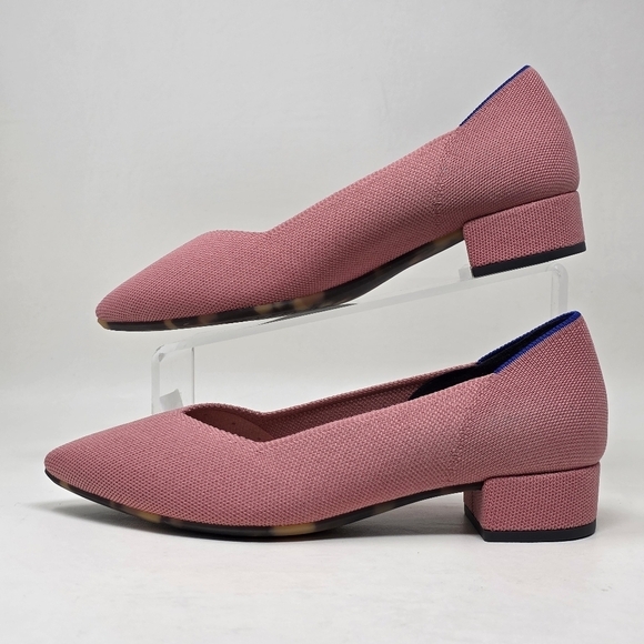 Rothy's The High Point Shoes Tulip Pink Washable Women’s Size 10.5 New - Picture 3 of 10